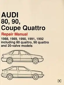Audi 80, 90, Coupe Quattro Repair Manual