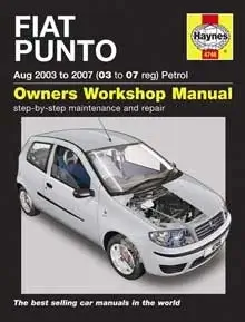 2005-2011 Fiat Punto Classic Repair Manual