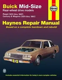 Buick Mid-Size RWD Regal (74-87) & Century/Century Wagon (74-81) Repair Manual