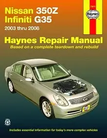 2002-2007 Infiniti G35 Repair Manual