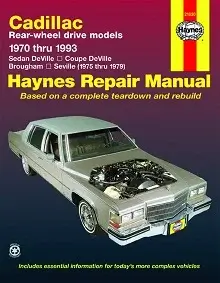 1977-1982 Cadillac DeVille Repair Manual
