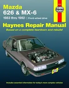 Mazda 626 & Mx-6 (1983-1992) Repair Manual