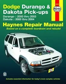 2000-2004 Dodge Dakota Repair Manual