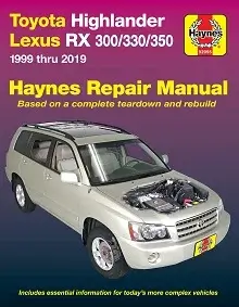 2010–2015 Lexus RX 350 Repair Manual