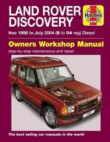 1998-2005 Land Rover Discovery Diesel Repair Manual