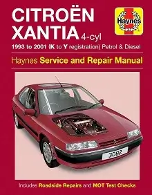 1992-1997 Citroen Xantia Repair Manual