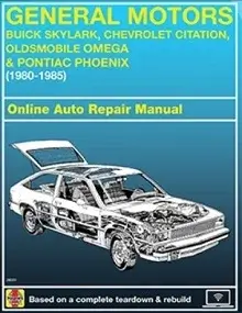 1980-1985 Buick Skylark Repair Manual