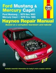 1979-1981 Mercury Capri Repair Manual