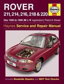 1995-1999 Rover 200 Repair Manual