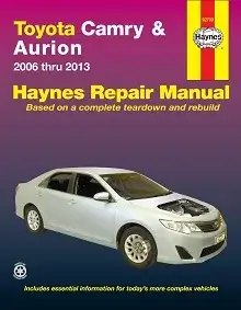 2006-2012 Toyota Aurion Repair Manual