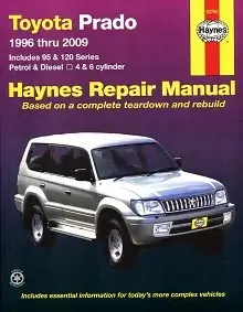 1996-2002 Toyota Land Cruiser Prado (90 & 95) Repair Manual