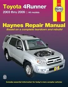 2002-2009 Toyota 4Runner Repair Manual