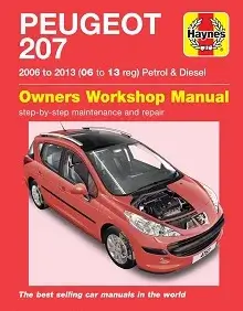 Peugeot 207 ('06 to '13) Repair Manual