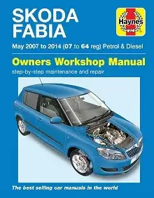 2007-2014 Skoda Fabia Repair Manual