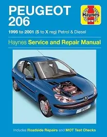 Peugeot 206 (98 - 01) Repair Manual