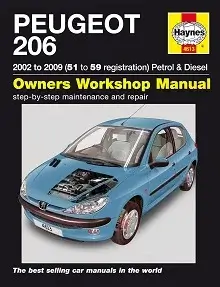 Peugeot 206 (02 - 09) Repair Manual
