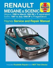 Renault Megane & Scenic Petrol & Diesel (96 - 99) Repair Manual