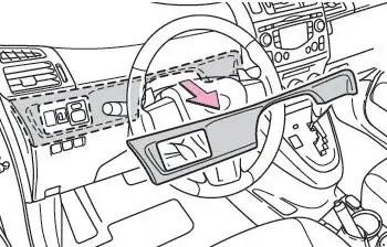 Toyota Verso (2009-2017) Location of the Fuse Box