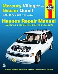 1999-2002 Mercury Villager Repair Manual
