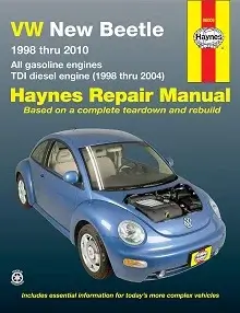 Volkswagen New Beetle (98-10) TDI (98-04) Repair Manual