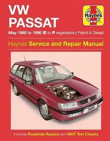 VW Passat B3 and B4 (1988-1996) Repair Manual