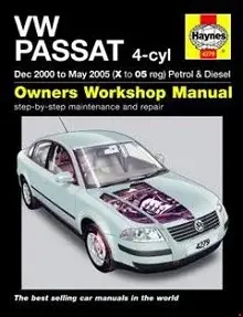 VW Passat Petrol & Diesel (Dec 00 - May 05) Repair Manual