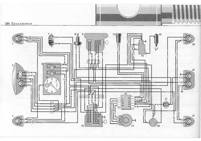 Схемы электрооборудования ЗиД 50