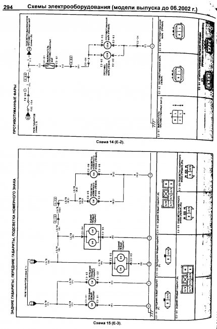 Схемы электрооборудования MAZDA PREMACY 1999-2005