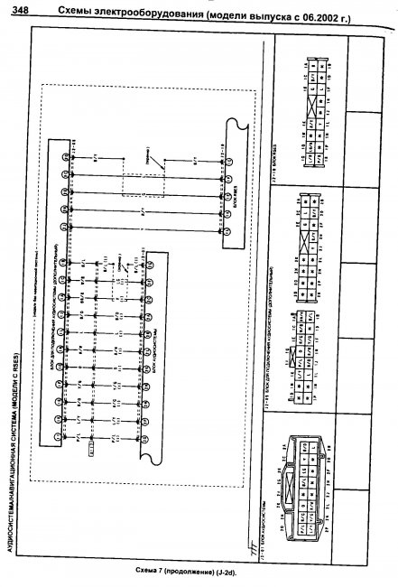 Схемы электрооборудования MAZDA PREMACY 1999-2005