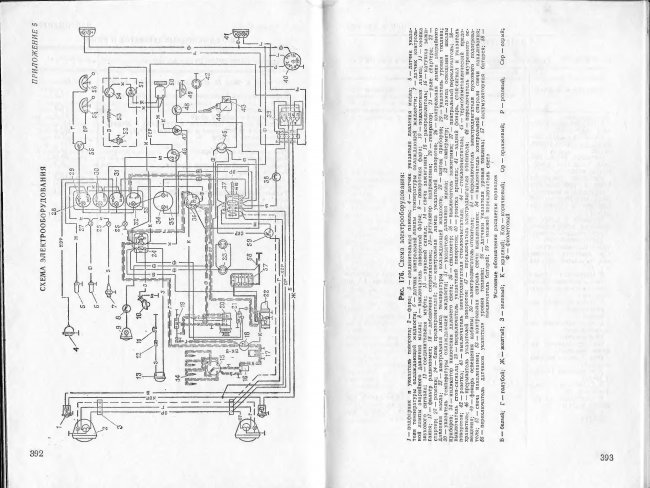 Схемы электрооборудования УАЗ 469