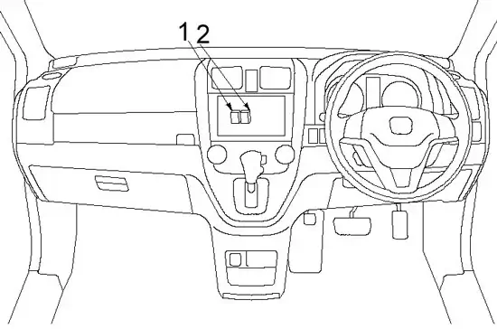 2006-2011 Honda CR-V реле блокировки двери