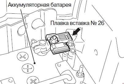 Главный предохранитель Митцубиси Лансер 9