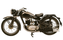 1946-1951 ИЖ 350 - схема электрооборудования