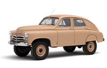 1955-1958 ГАЗ М-72 - схема электрооборудования