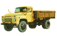 1964-1993 ГАЗ 52А, 52-01, 52-03 и 52-04 - схемы электрооборудования