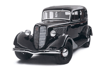 1936-1942 ГАЗ М1 "Эмка" - схема электрооборудования