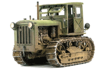 1933-1941 ЧТЗ С-60 и ЧТЗ С-65 "Сталинец" - схема электрооборудования